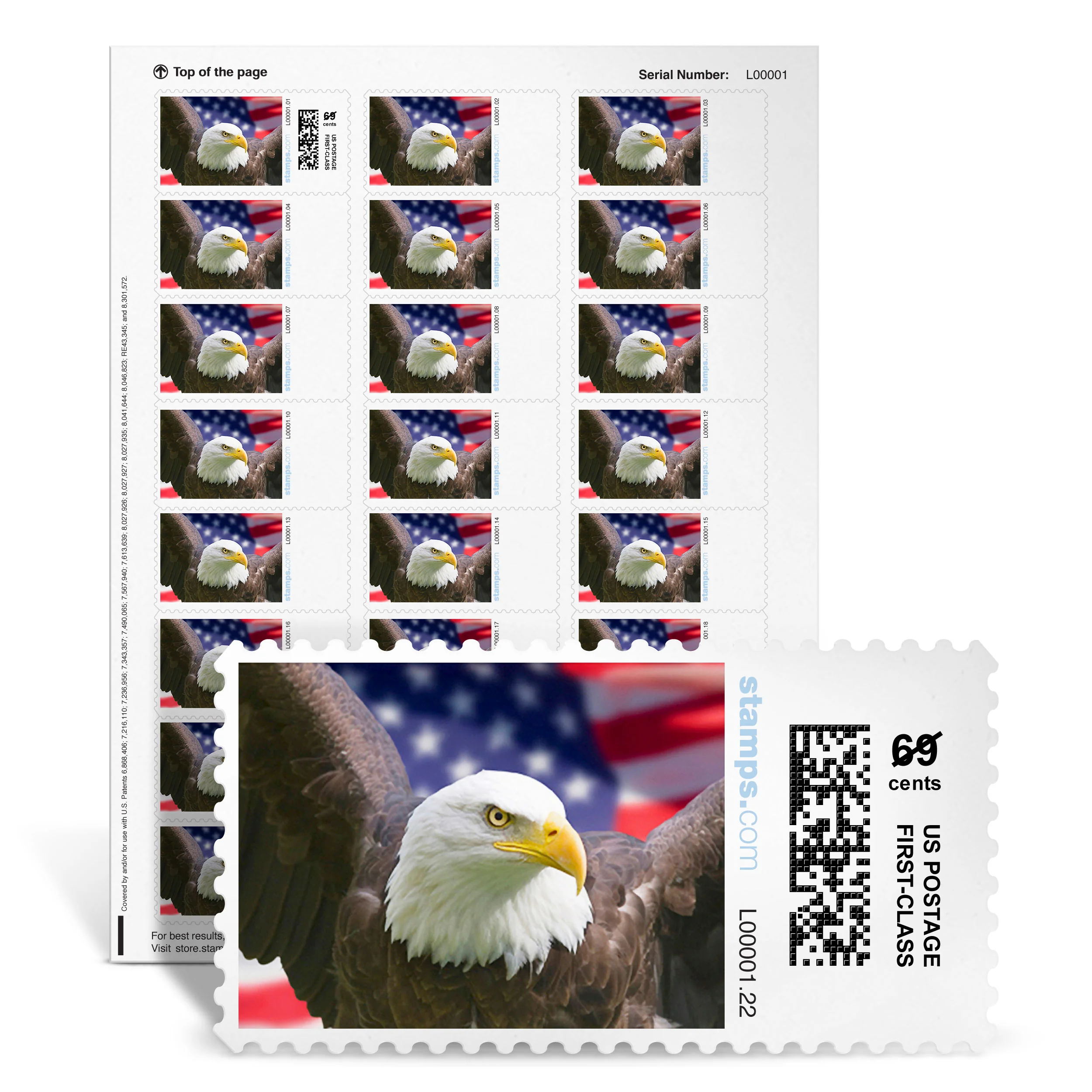 Soaring Eagle NetStamps