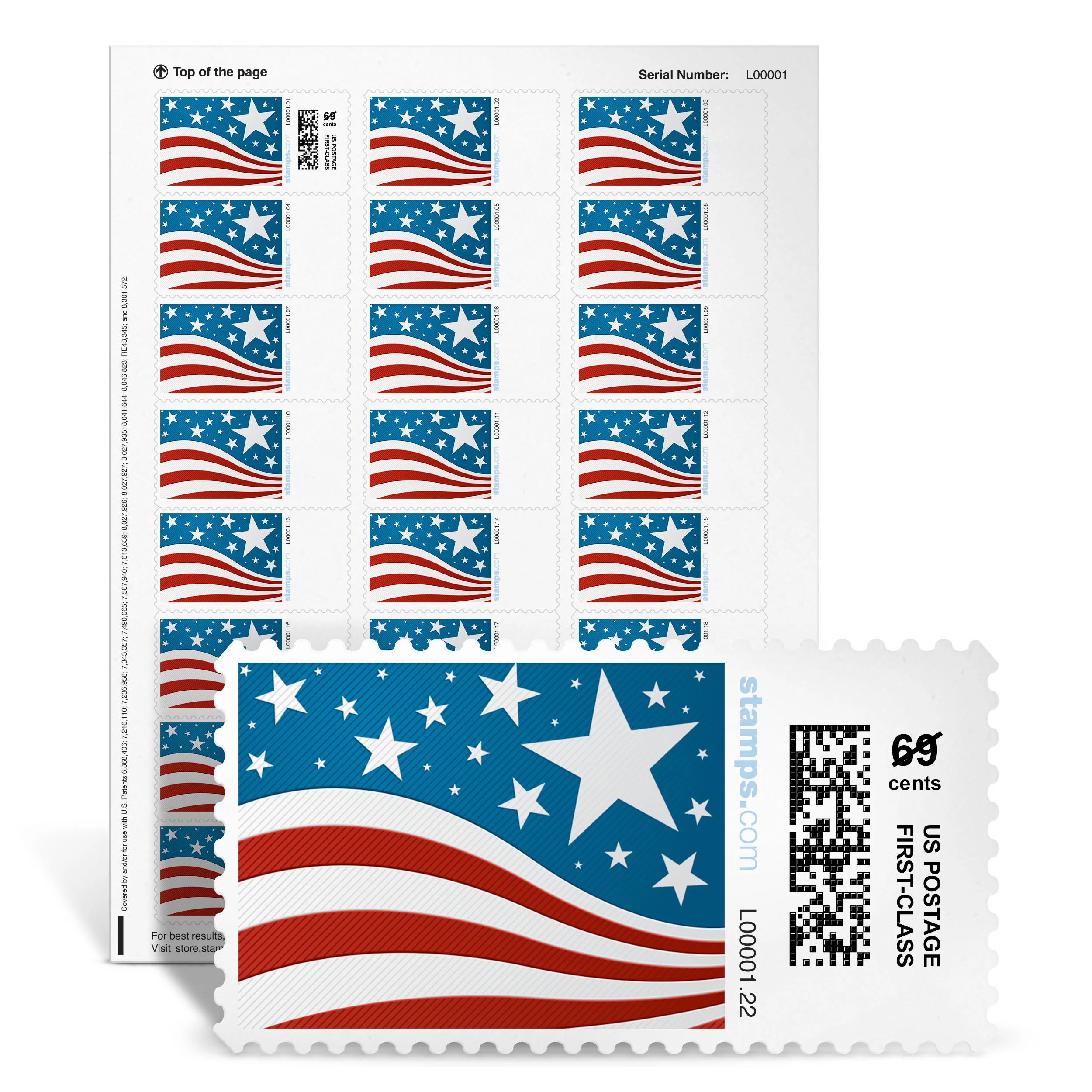 Star Spangled NetStamps<sup>®</sup>